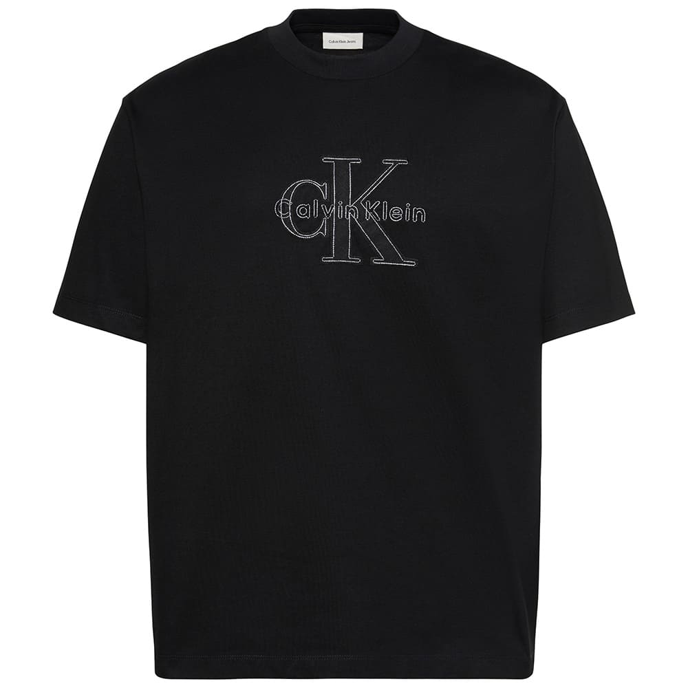 Calvin Klein Μαύρο T-shirt C Neck - LV04RG814G