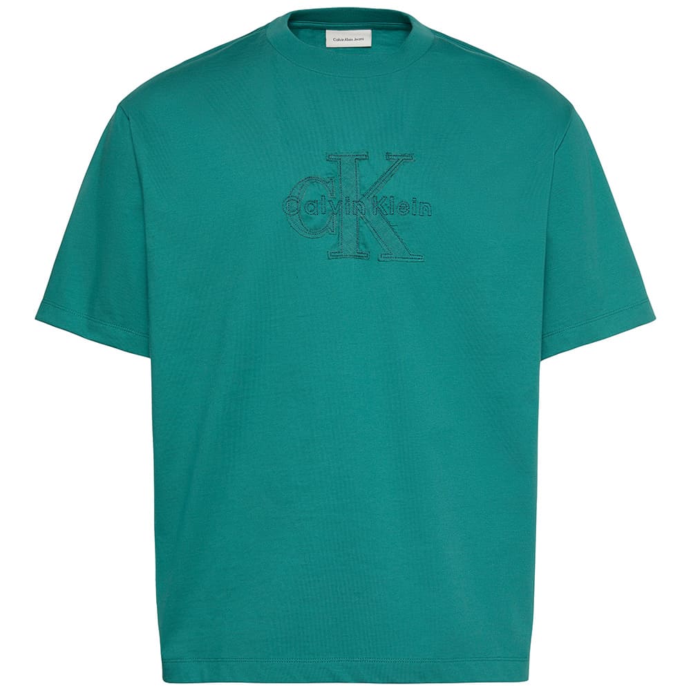 Calvin Klein Πράσινο T-shirt C Neck - LV04RG814G