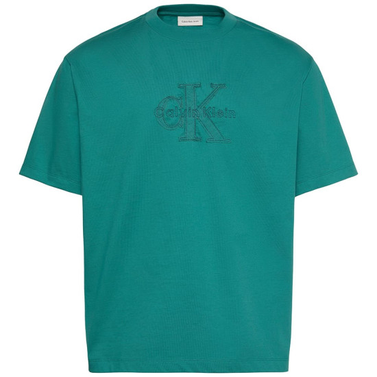 Calvin Klein Πράσινο T-shirt C Neck - LV04RG814G
