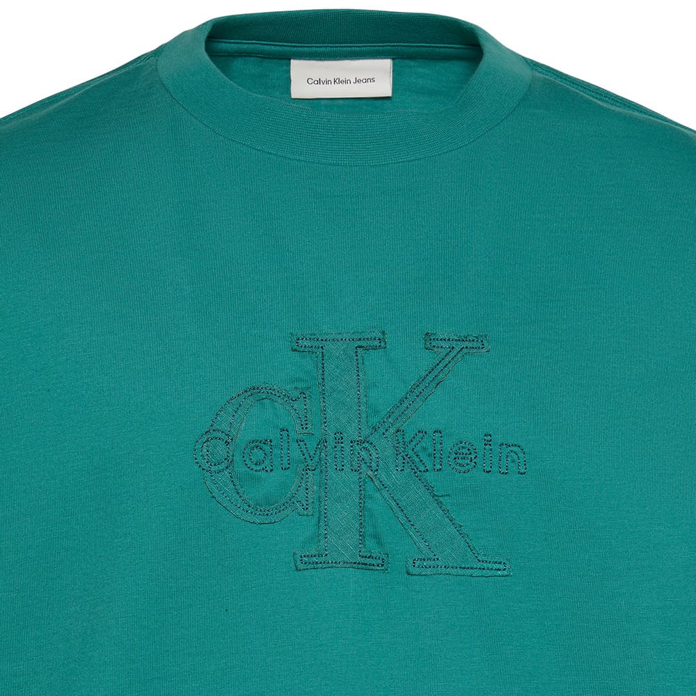 Calvin Klein Πράσινο T-shirt C Neck - LV04RG814G