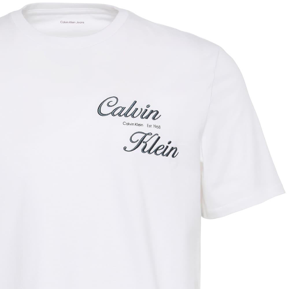 Calvin Klein Λευκό T-shirt C Neck - LV04RG804G