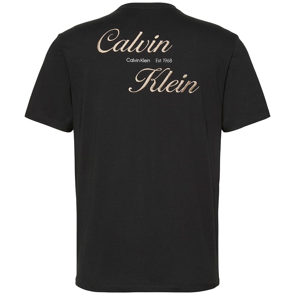 Calvin Klein Μαύρο T-shirt C Neck - LV04RG804G