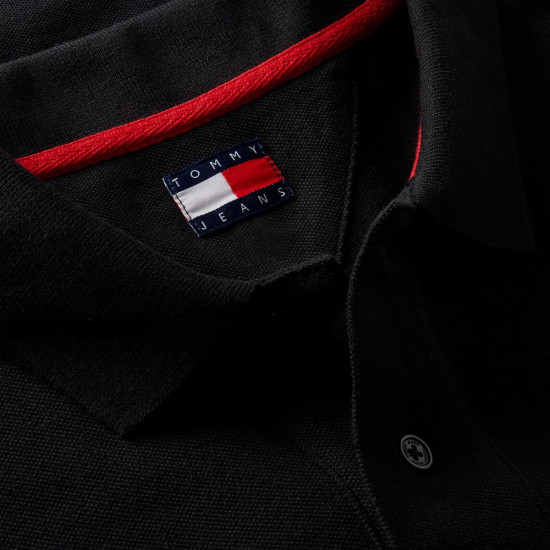 Tommy Hilfiger Μαύρο Κοντομάνικο polo - DM0DM22711