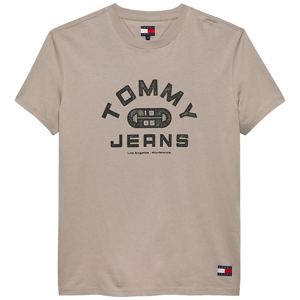 Tommy Hilfiger Μπεζ T-shirt C Neck - DM0DM22551