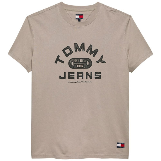 Tommy Hilfiger Μπεζ T-shirt C Neck - DM0DM22551