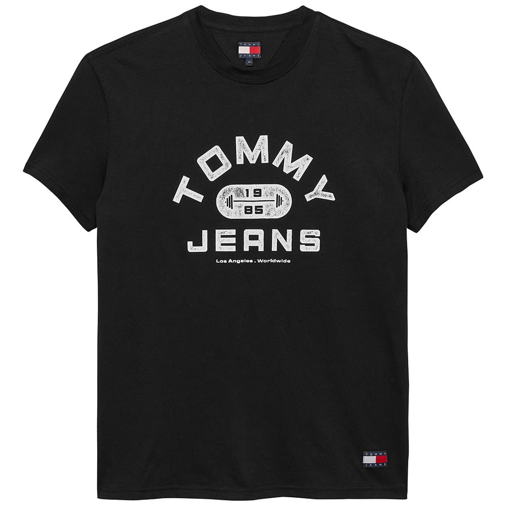 Tommy Hilfiger Μαύρο T-shirt C Neck - DM0DM22551