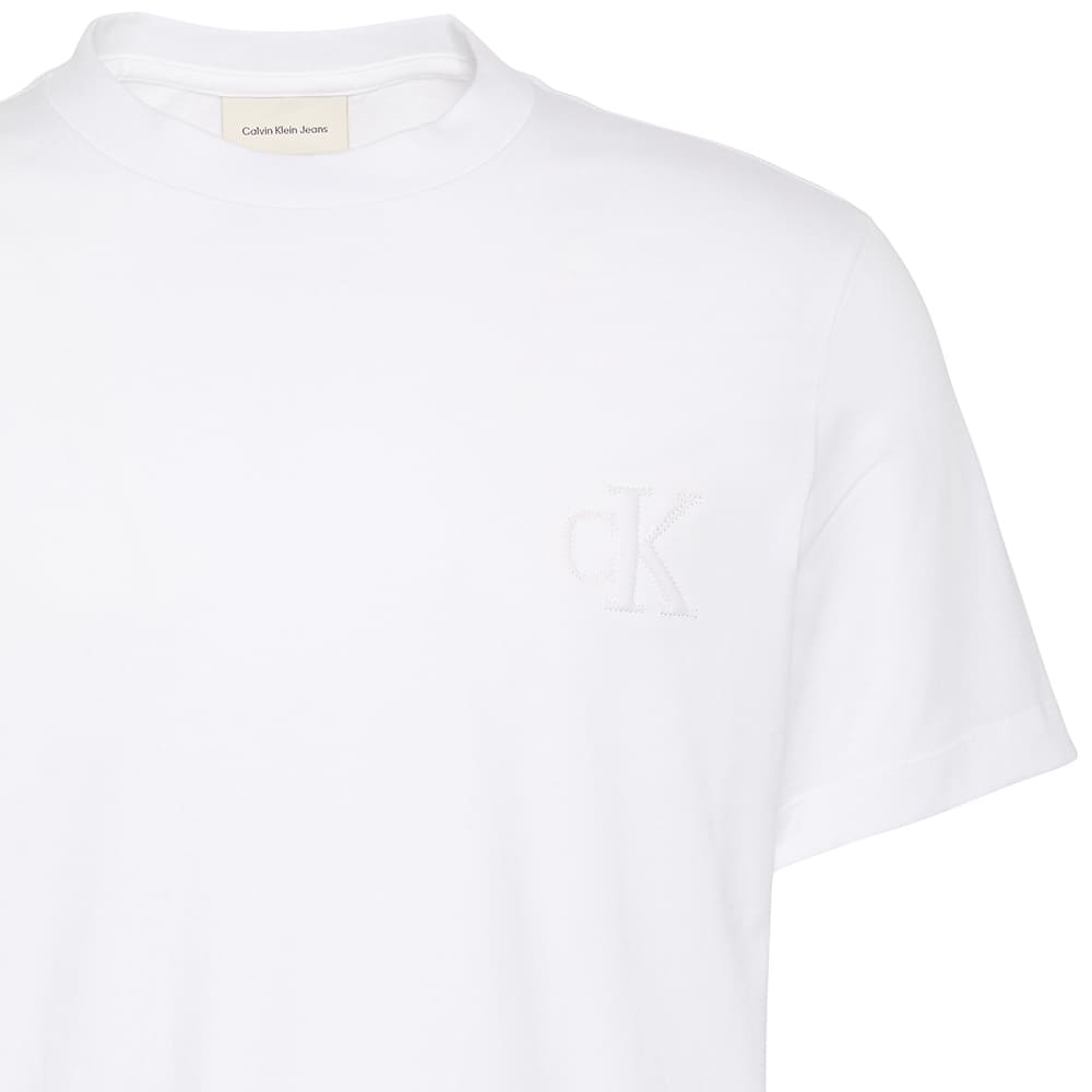 Calvin Klein Λευκό T-shirt C Neck - LV04RG220G