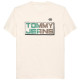 Tommy Jeans Εκρού T-shirt C Neck - DM0DM22536