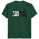 Tommy Jeans Πράσινο T-shirt C Neck - DM0DM22536