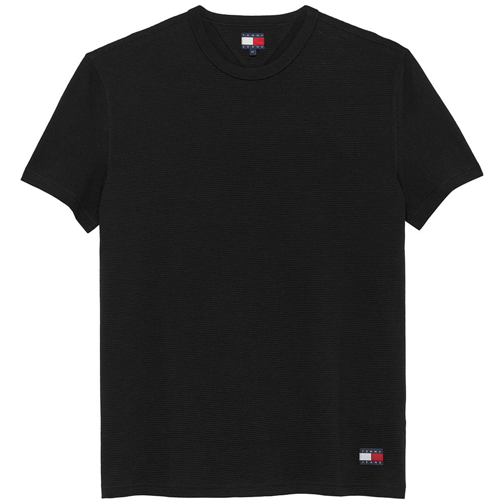 Tommy Hilfiger Μαύρο T-shirt C Neck - DM0DM22529