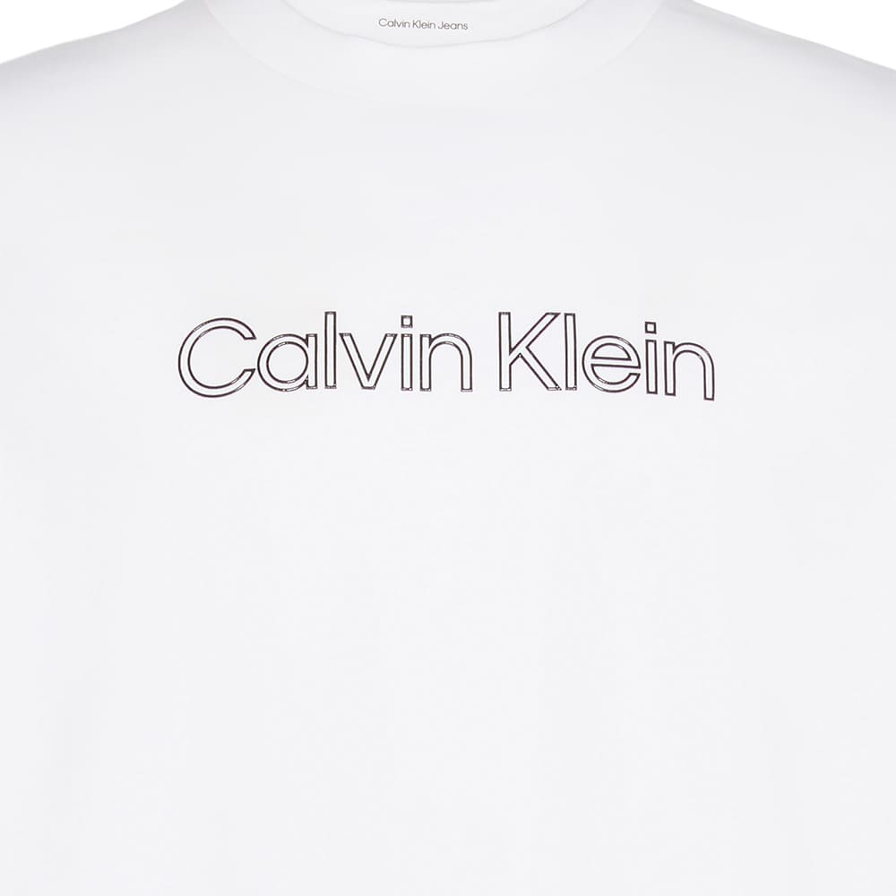Calvin Klein Λευκό T-shirt C Neck - LV04LG812G