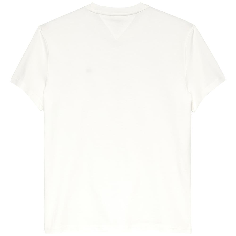 Tommy Jeans Λευκό T-shirt C Neck - DM0DM22504