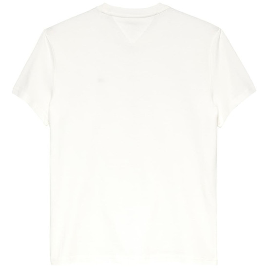 Tommy Jeans Λευκό T-shirt C Neck - DM0DM22504
