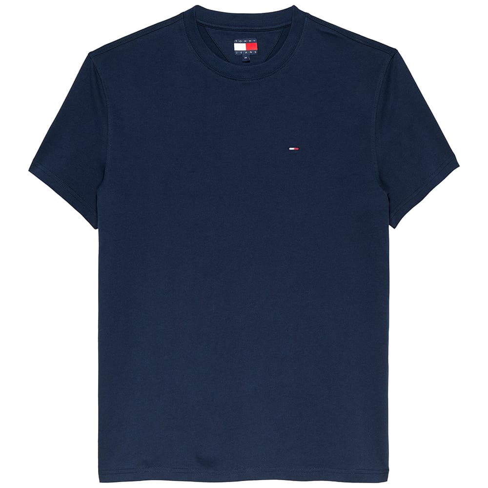 Tommy Jeans Μπλε T-shirt C Neck - DM0DM22504