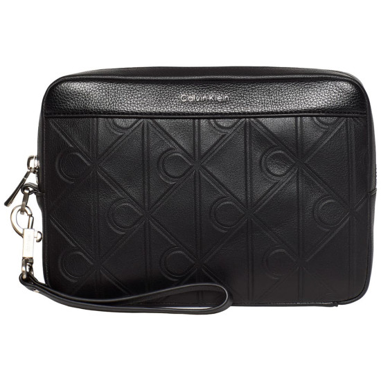 Calvin Klein Μαύρο Τσαντάκι 100% Leather - LV04D1256G