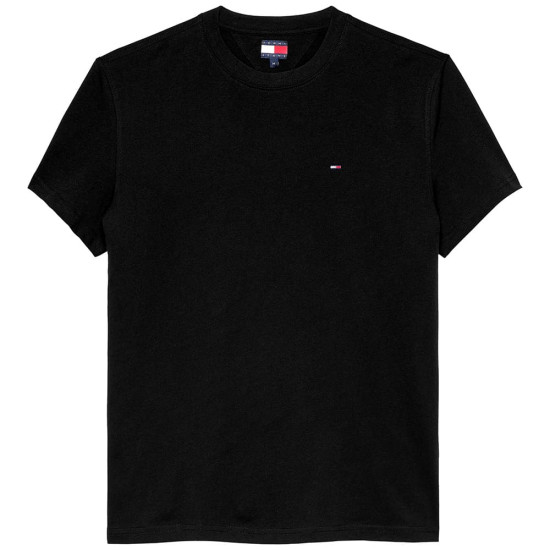 Tommy Jeans Μαύρο T-shirt C Neck - DM0DM22504