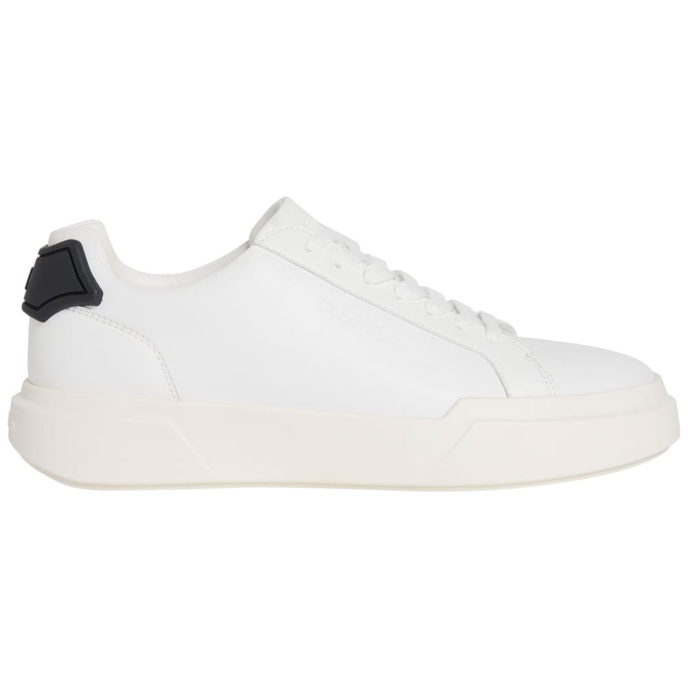 Calvin Klein Λευκά Sneakers 100% Leather - HM0HM02206