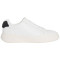 Calvin Klein Λευκά Sneakers 100% Leather - HM0HM02206