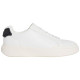 Calvin Klein Λευκά Sneakers 100% Leather - HM0HM02206