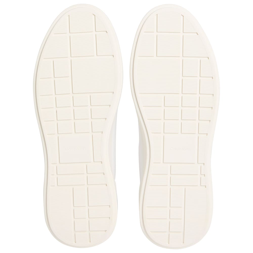 Calvin Klein Λευκά Sneakers 100% Leather - HM0HM02206