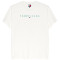 Tommy Jeans Λευκό T-shirt C Neck - DM0DM20744