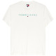Tommy Jeans Λευκό T-shirt C Neck - DM0DM20744