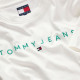 Tommy Jeans Λευκό T-shirt C Neck - DM0DM20744