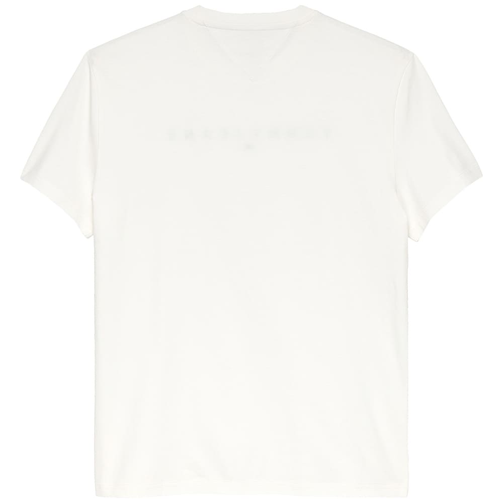 Tommy Jeans Λευκό T-shirt C Neck - DM0DM20744