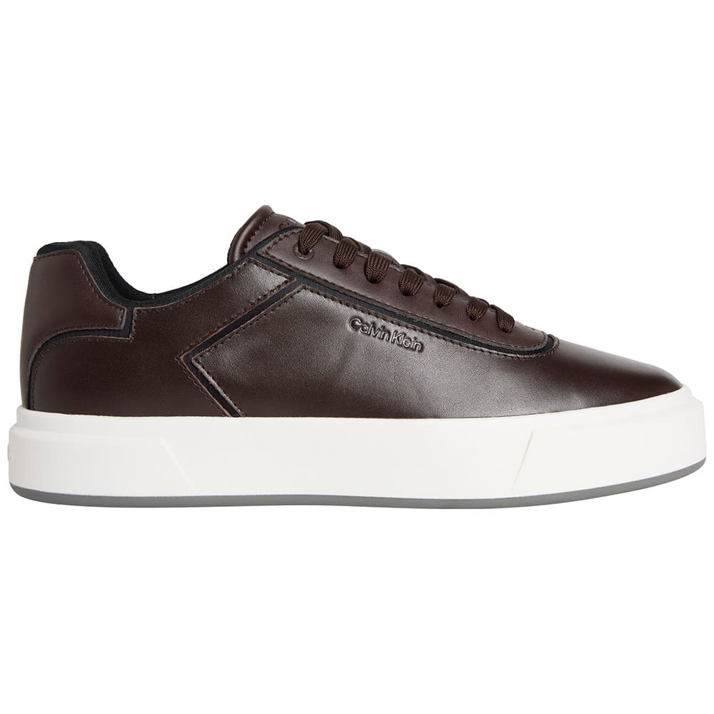 Calvin Klein Καφέ Sneakers 100% Leather - HM0HM02204