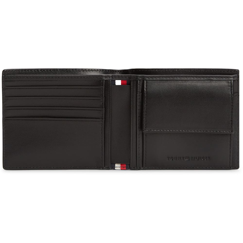 Tommy Hilfiger Μαύρο Πορτοφόλι 100% Leather - AM0AM14242