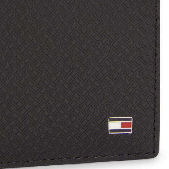 Tommy Hilfiger Μαύρο Πορτοφόλι 100% Leather - AM0AM14242