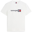 Tommy Jeans Λευκό T-shirt C Neck - DM0DM23406 Tommy Jeans Λευκό T-shirt C Neck - DM0DM23406