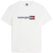 Tommy Jeans Λευκό T-shirt C Neck - DM0DM23406