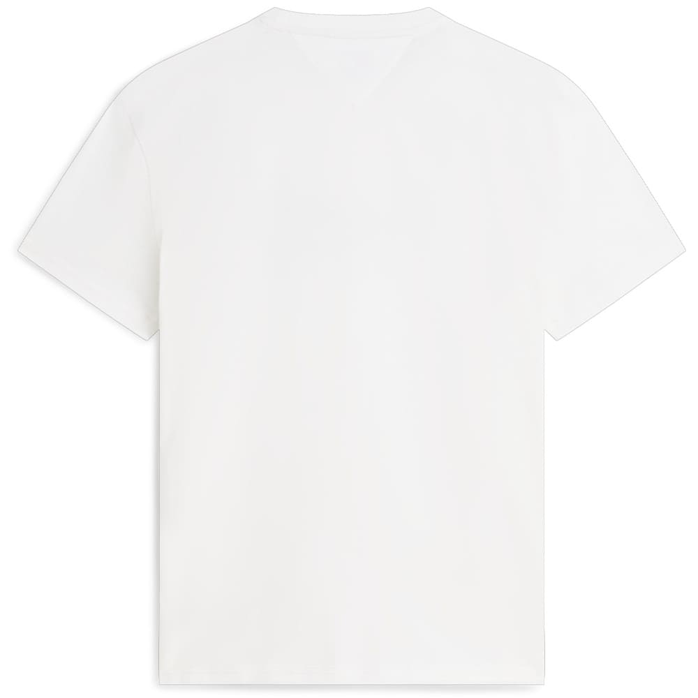Tommy Jeans Λευκό T-shirt C Neck - DM0DM23406
