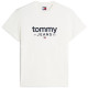 Tommy Jeans Λευκό T-shirt C Neck - DM0DM23376