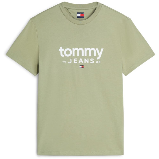 Tommy Jeans Χακί T-shirt C Neck - DM0DM23376