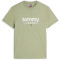 Tommy Jeans Χακί T-shirt C Neck - DM0DM23376
