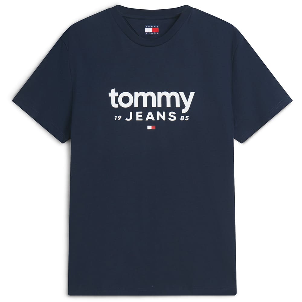 Tommy Jeans Μπλε T-shirt C Neck - DM0DM23376