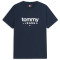 Tommy Jeans Μπλε T-shirt C Neck - DM0DM23376