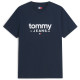 Tommy Jeans Μπλε T-shirt C Neck - DM0DM23376