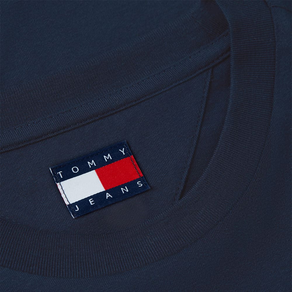 Tommy Jeans Μπλε T-shirt C Neck - DM0DM23376