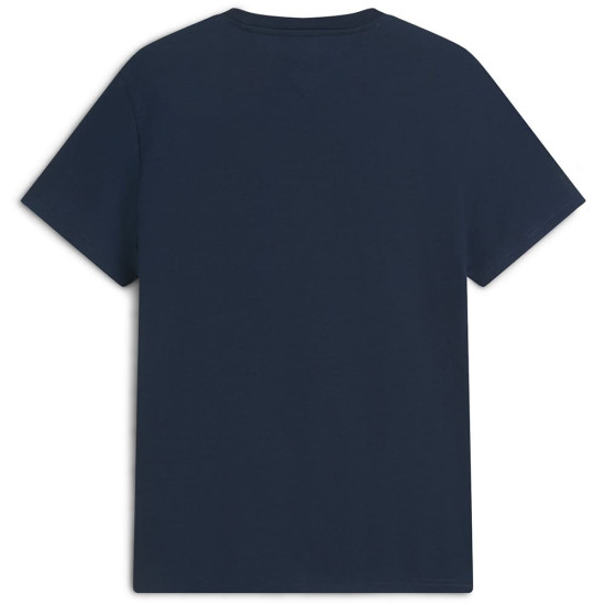 Tommy Jeans Μπλε T-shirt C Neck - DM0DM23376