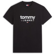Tommy Jeans Μαύρο T-shirt C Neck - DM0DM23376 Tommy Jeans Μαύρο T-shirt C Neck - DM0DM23376