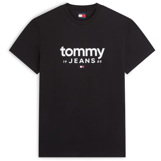 Tommy Jeans Μαύρο T-shirt C Neck - DM0DM23376