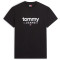 Tommy Jeans Μαύρο T-shirt C Neck - DM0DM23376
