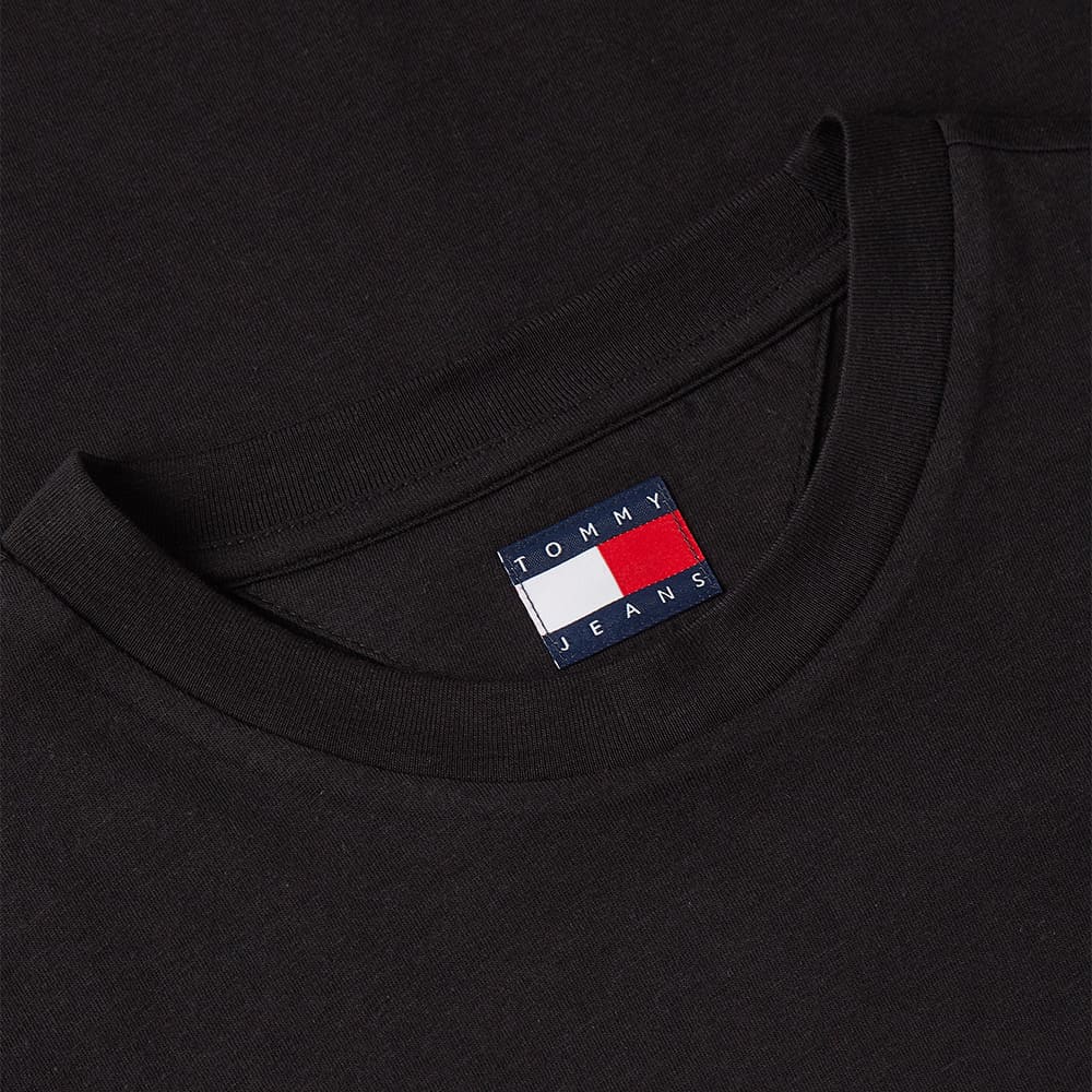 Tommy Jeans Μαύρο T-shirt C Neck - DM0DM23376