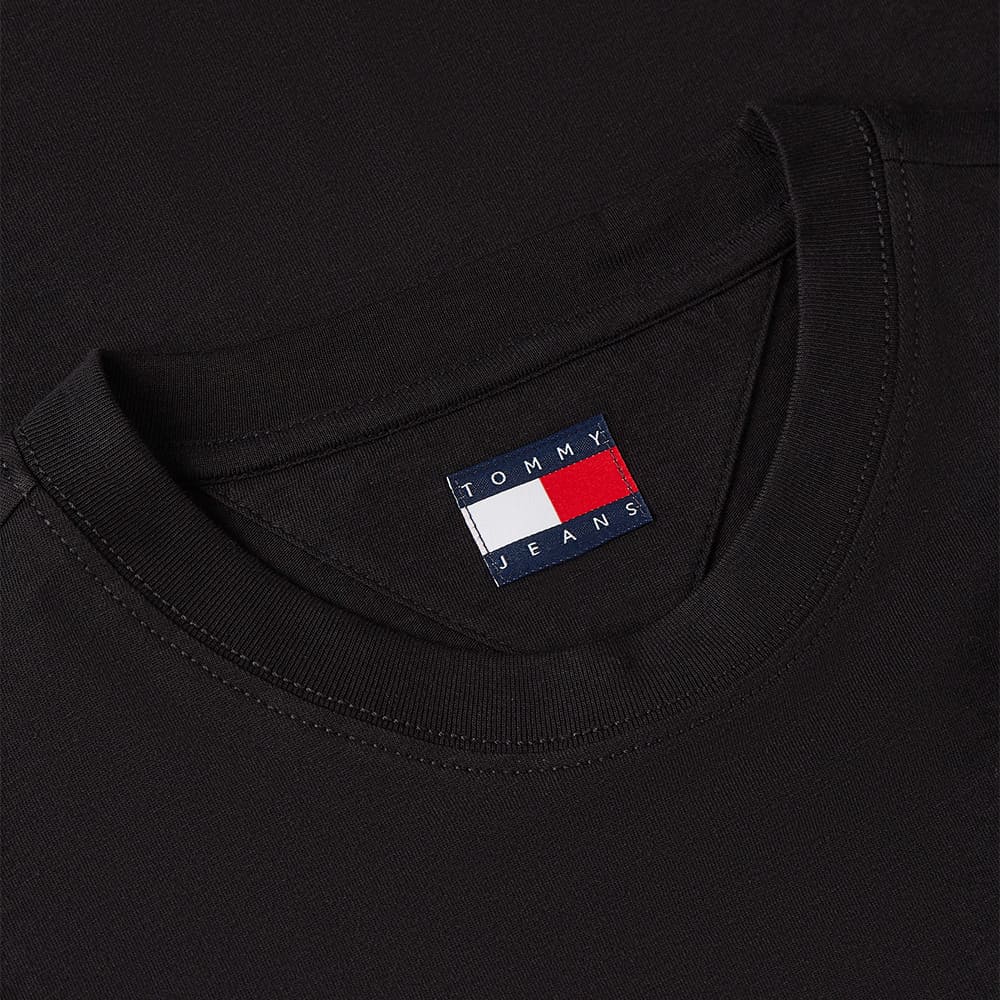 Tommy Jeans Μαύρο T-shirt C Neck - DM0DM23375