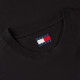 Tommy Jeans Μαύρο T-shirt C Neck - DM0DM23375