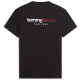 Tommy Jeans Μαύρο T-shirt C Neck - DM0DM23375