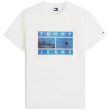 Tommy Jeans Λευκό T-shirt C Neck - DM0DM23191 Tommy Jeans Λευκό T-shirt C Neck - DM0DM23191